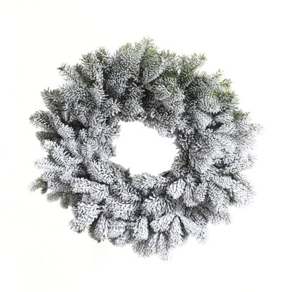 COURONNE FLOQUEE 45cm – Image 2