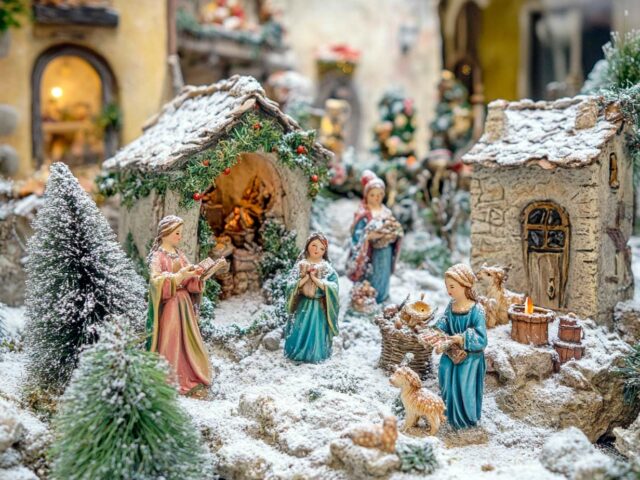 Noël en Provence : entre crèche, santons… et sapin de Noël