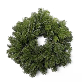COURONNE DE NOEL NATURELLE NORDMANN