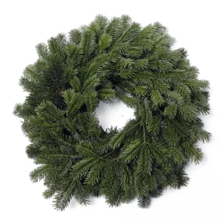COURONNE DE NOEL NATURELLE NORDMANN