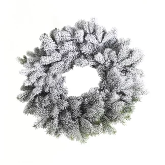 Couronne floquée 50cm