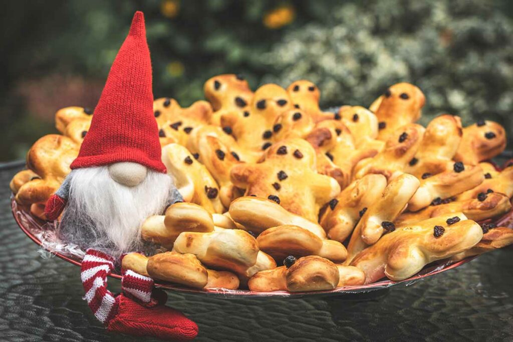 Mannele ou Mannala brioches traditionnelles d'Alsace