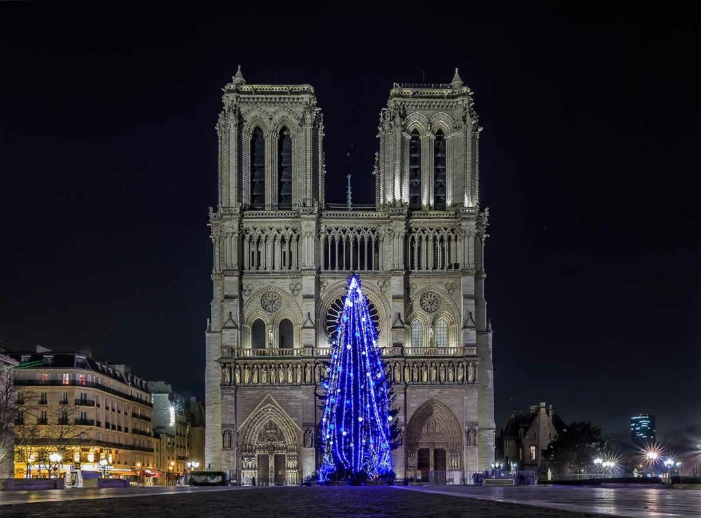 arbre de oel a notre dame de Paris