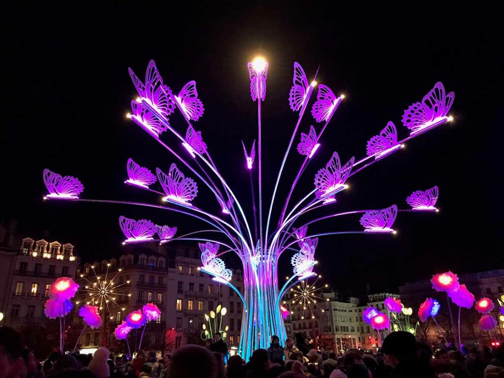 Fâte des lumières Lyon 2017