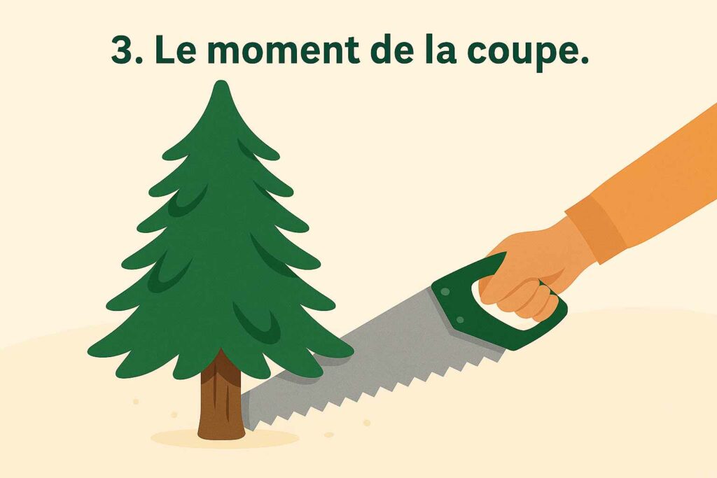 moment de la coupe