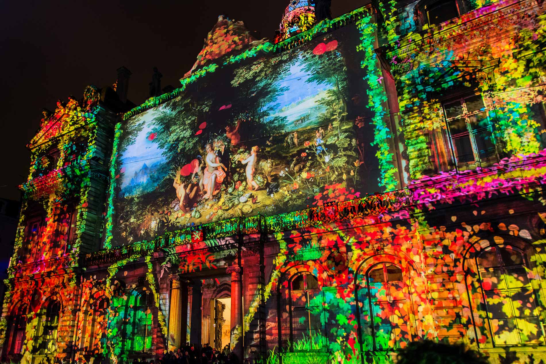Noel à Lyon, fete des lumières
