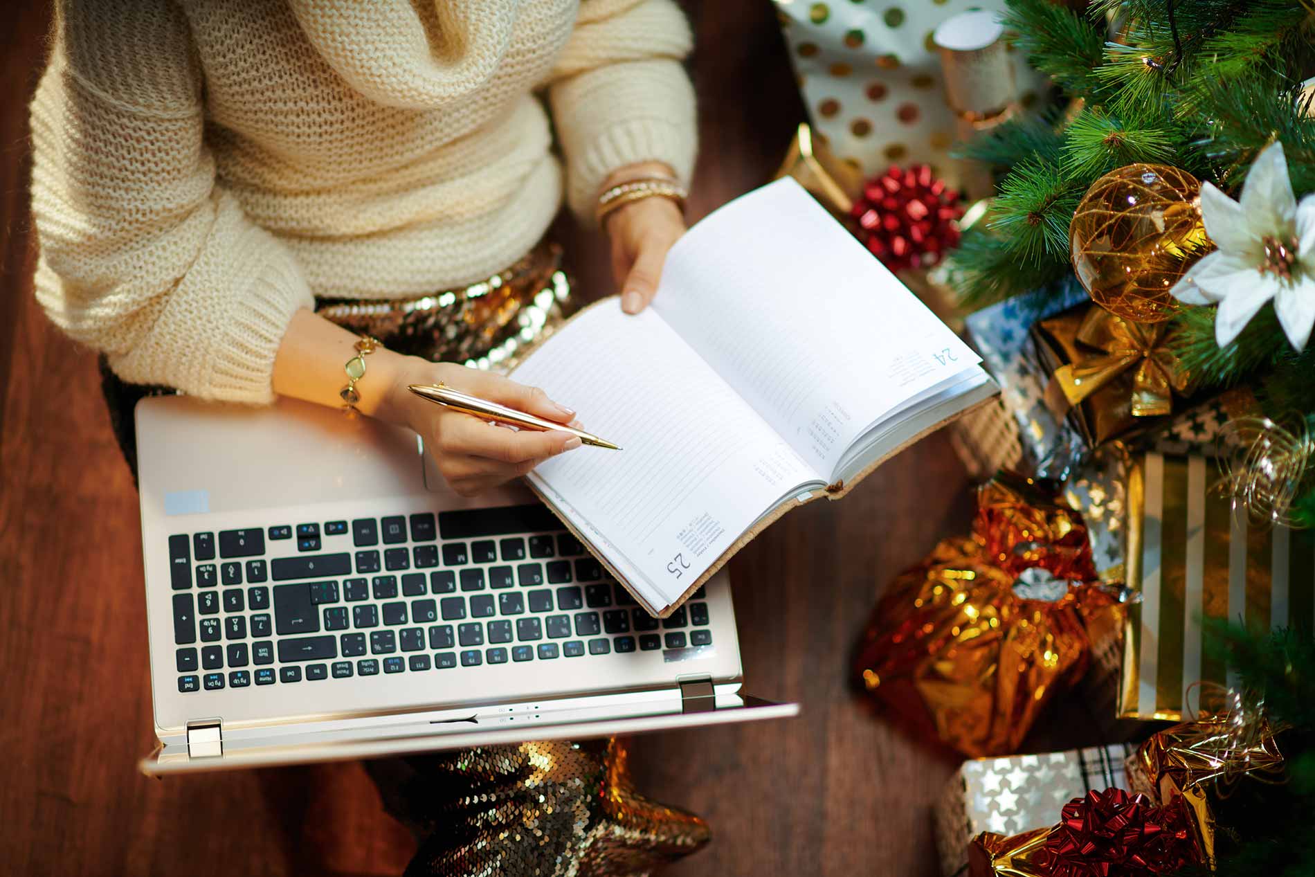 anticiper la préparation des fetes de noel