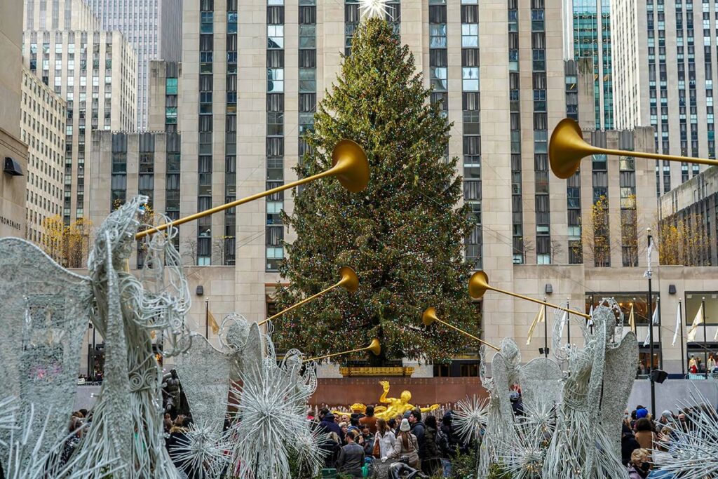 Rockefeller Center sapin de noel New York