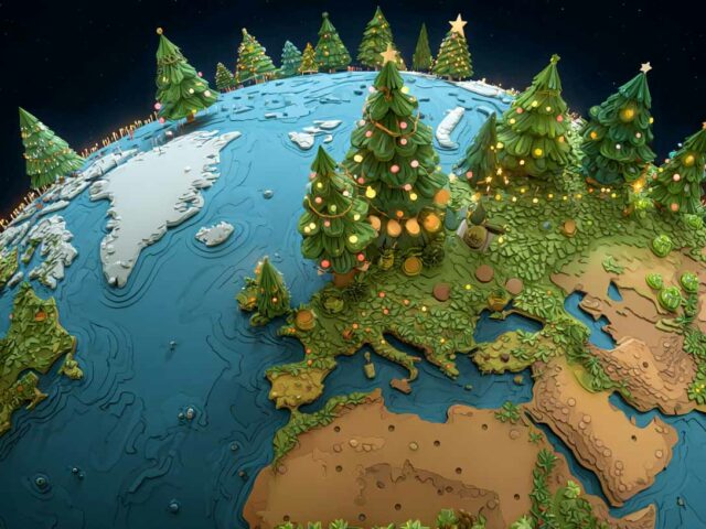 Noël autour du monde : les mille visages du sapin
