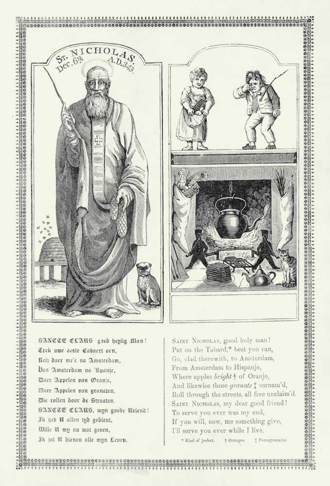 Estampe de Alexander Anderson 1810 - St Nicolas