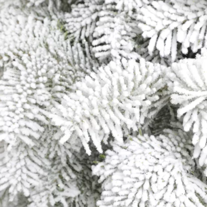 branches sapin floqué