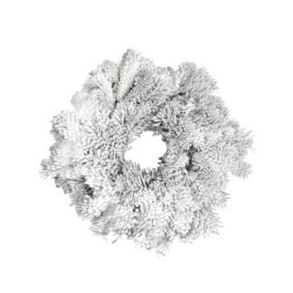 couronne floquée 35cm