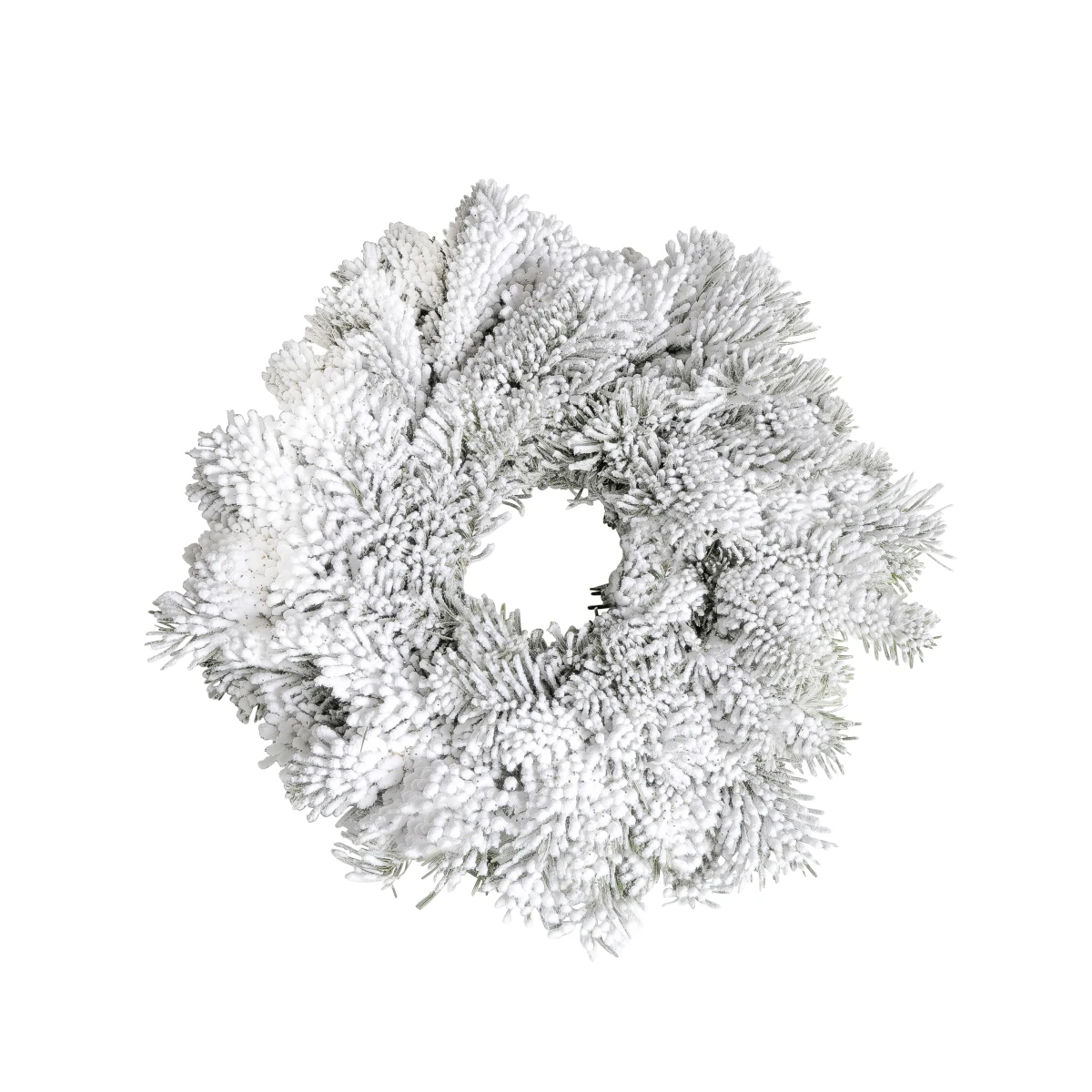 couronne floquée 35cm